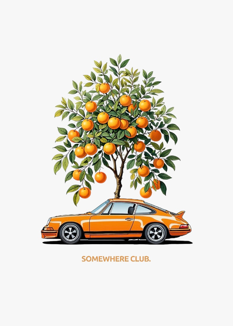 ORANGE ROADS TEE