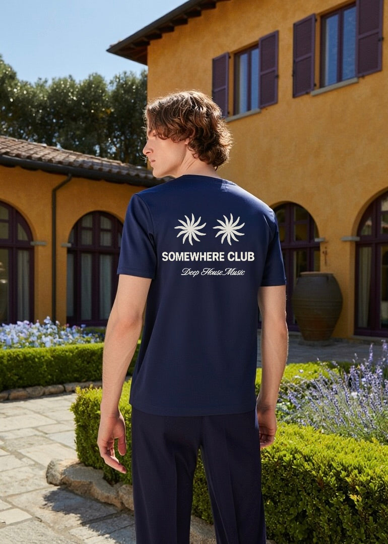 MIDNIGHT PALMS TEE