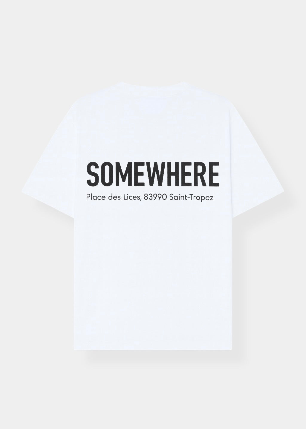 THE ADRESS. TEE