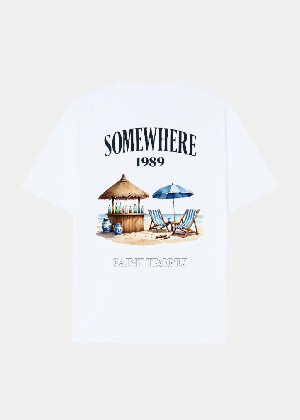 BACK TO ST.TROPEZ 1989 TEE