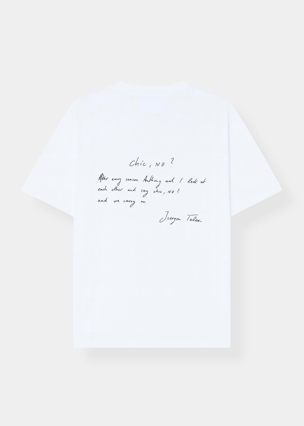 CHIC NO? TEE