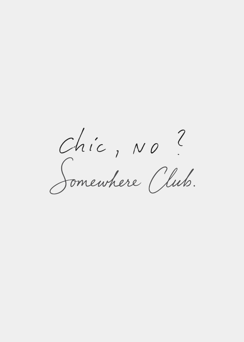 CHIC NO? TEE
