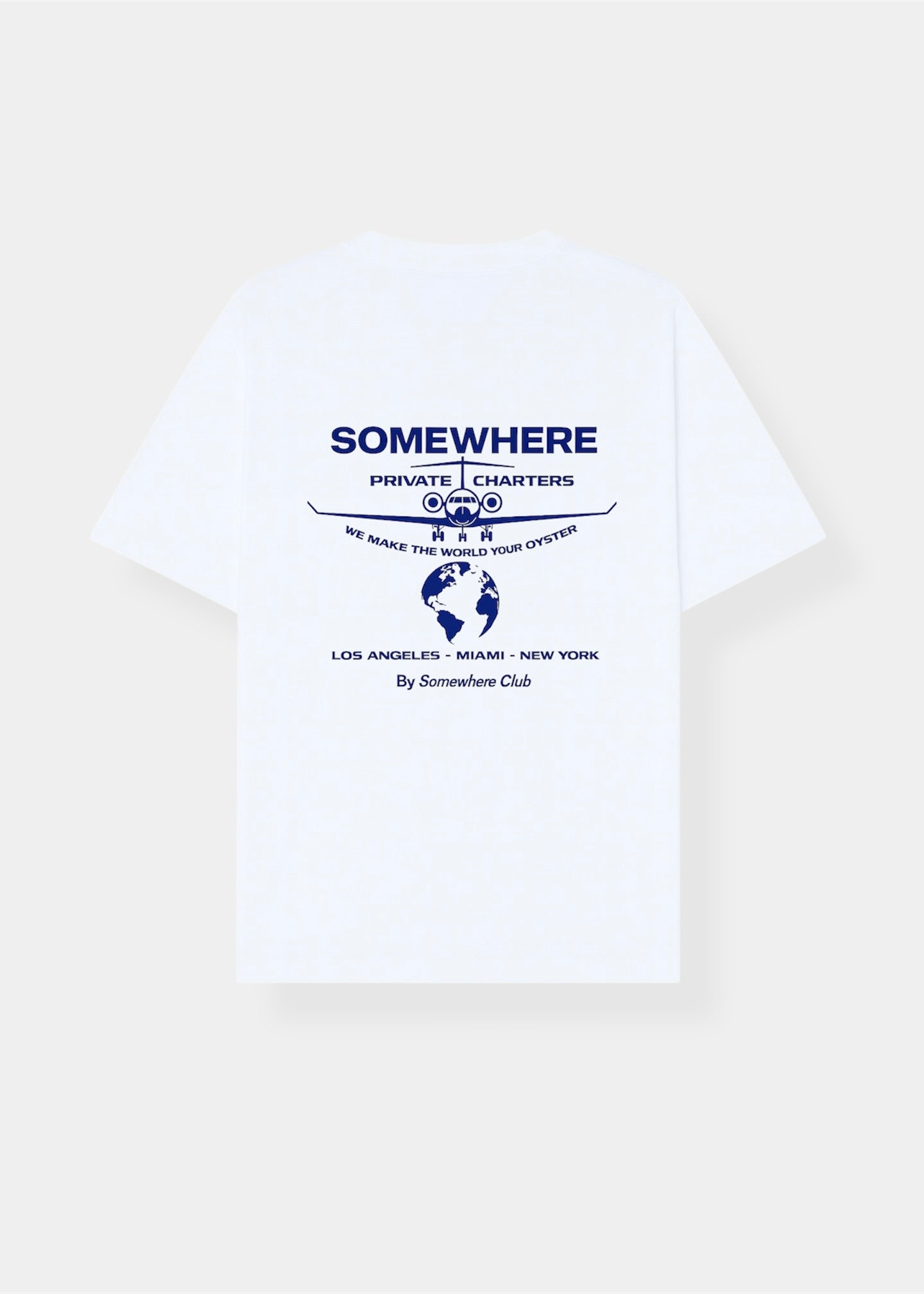 SOMEWHERE JET SOCIETY TEE